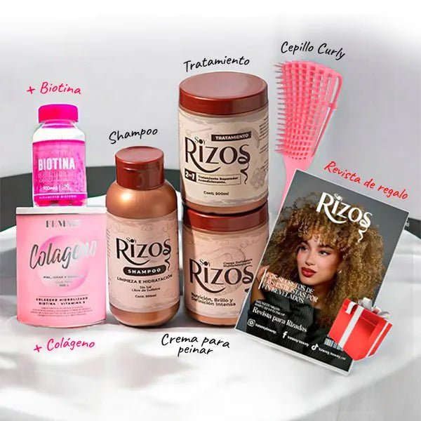 Kit Soy Rizos + Colágeno + Biotina + REGALO 🎁❤️