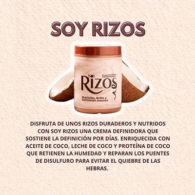 Rizos definidos por + de 5 días  |  500 ML SOY RIZOS®