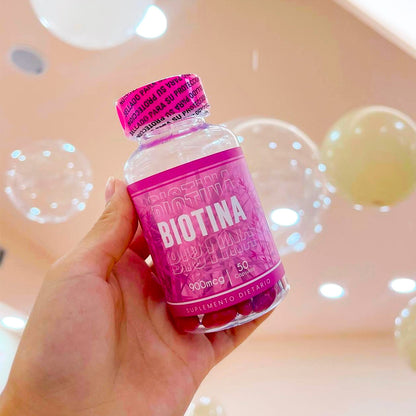 BIOTINA® PURA 900 mcg | La Clave para un cabello, uñas y piel saludables