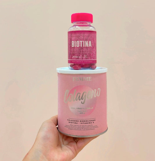 COLÁGENO + BIOTINA