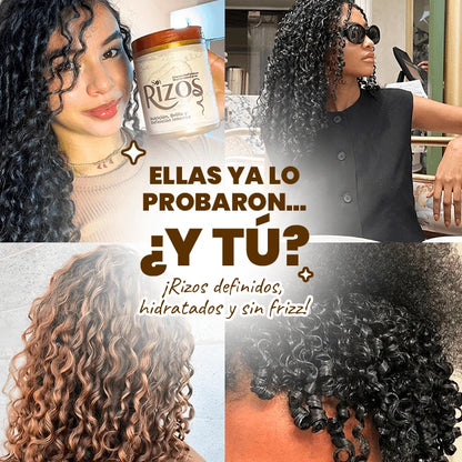 Kit Soy Rizos: Shampoo, Acondicionador, Crema y Gel + 2 Regalos 🎁