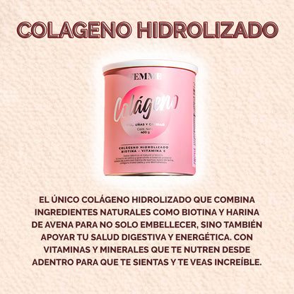 COMBO BIOTINA PURA + COLÁGENO HIDROLIZADO | SALUD DESDE ADENTRO🤩