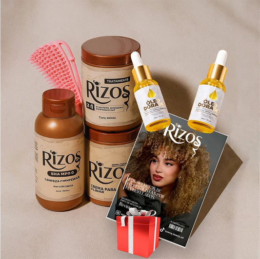 Kit Soy Rizos + 2️⃣ Óleo Dorado + REGALO 🎁✨