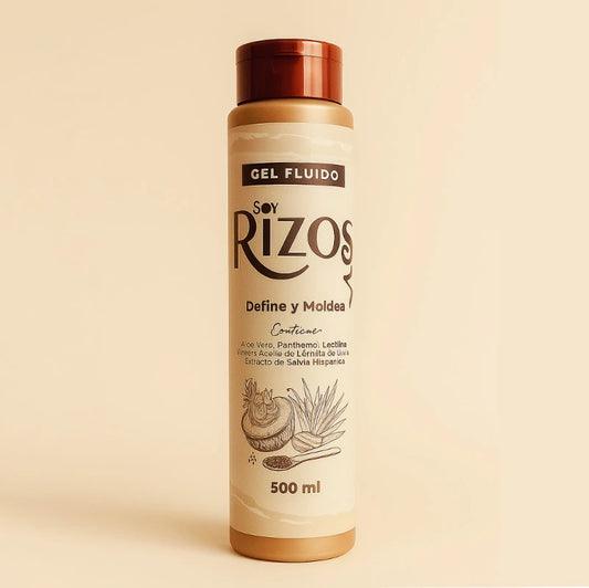 Rizos mas largos y Definidos por días | GEL FLUIDO SOY RIZOS® 500ML