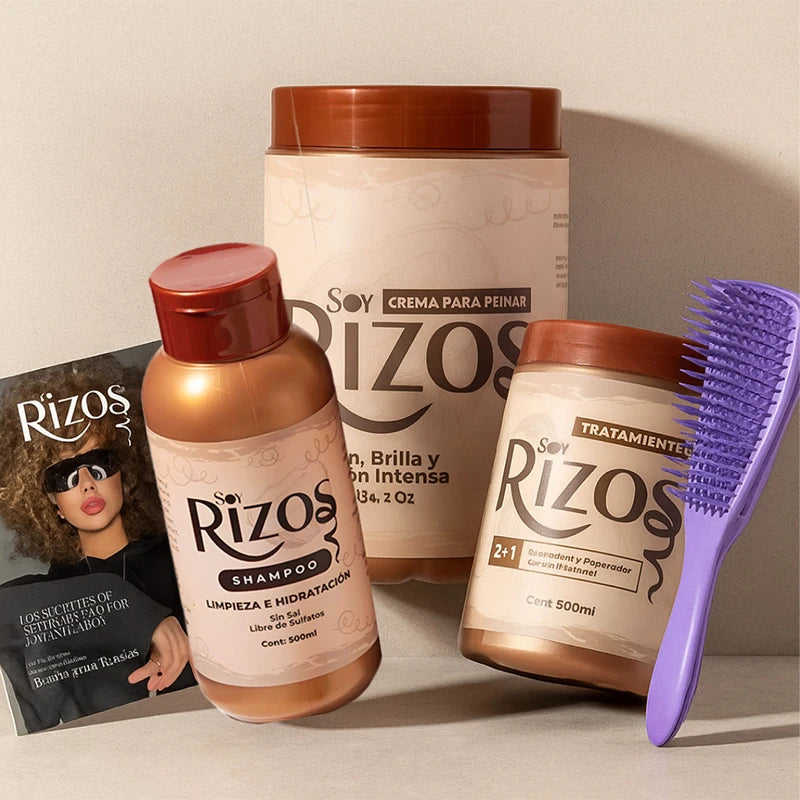 Kit Soy Rizos con Crema de 1 Kilo + REGALO 🎁✨