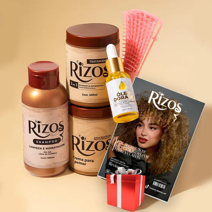 Kit Soy Rizos + 1️⃣ Óleo Dorado + REGALO 🎁✨
