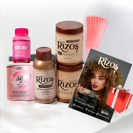 Kit Soy Rizos + Colágeno + Biotina + REGALO 🎁❤️