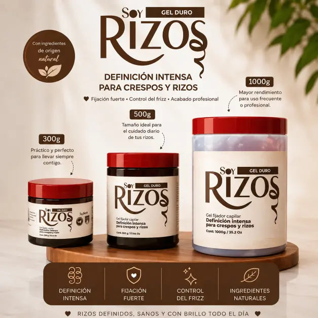 GEL DURO BIFÁSICO DEFINIDOR – SOY RIZOS®