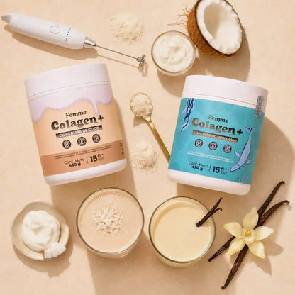 Colagen+ Hidrolizado | Crema de Coco y Colágeno Marino