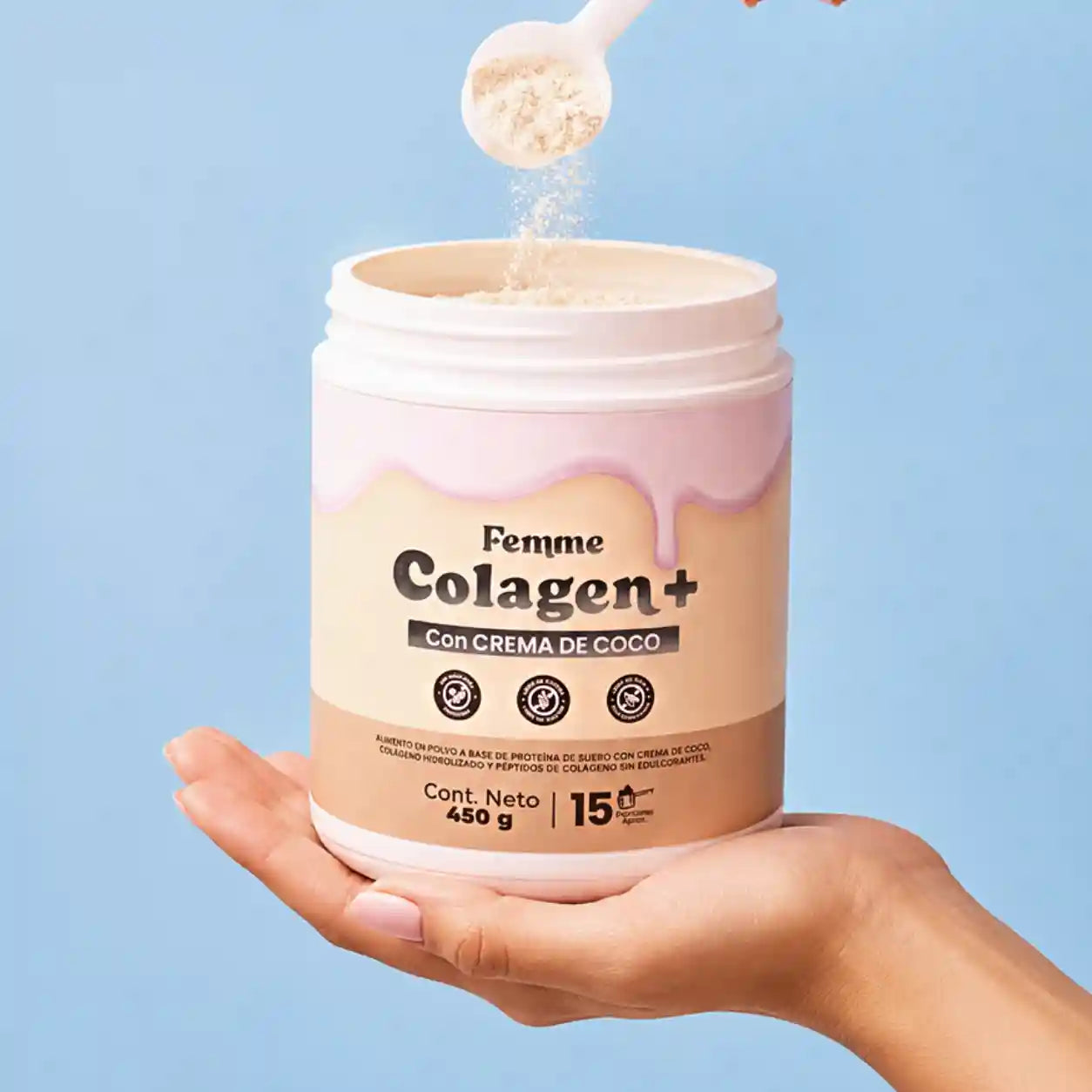 Colagen+ Hidrolizado | Crema de Coco y Colágeno Marino