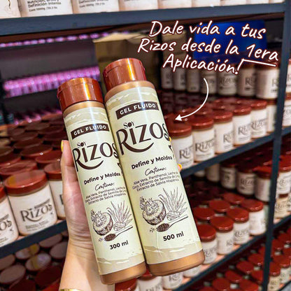 Rizos mas largos y Definidos por días | GEL FLUIDO SOY RIZOS® 500ML
