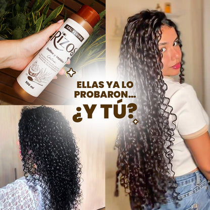 Rizos mas largos y Definidos por días | GEL FLUIDO SOY RIZOS® 500ML