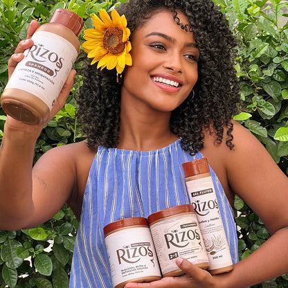 Kit Soy Rizos: Shampoo, Acondicionador, Crema y Gel + 2 Regalos 🎁