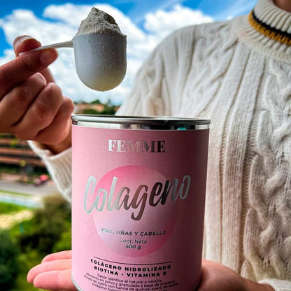COMBO BIOTINA PURA + COLÁGENO HIDROLIZADO | SALUD DESDE ADENTRO🤩