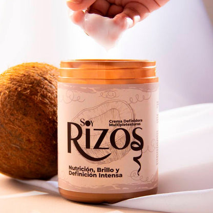 CREMA PARA PEINAR | Vive con rizos definidos por + de 5 días ✨